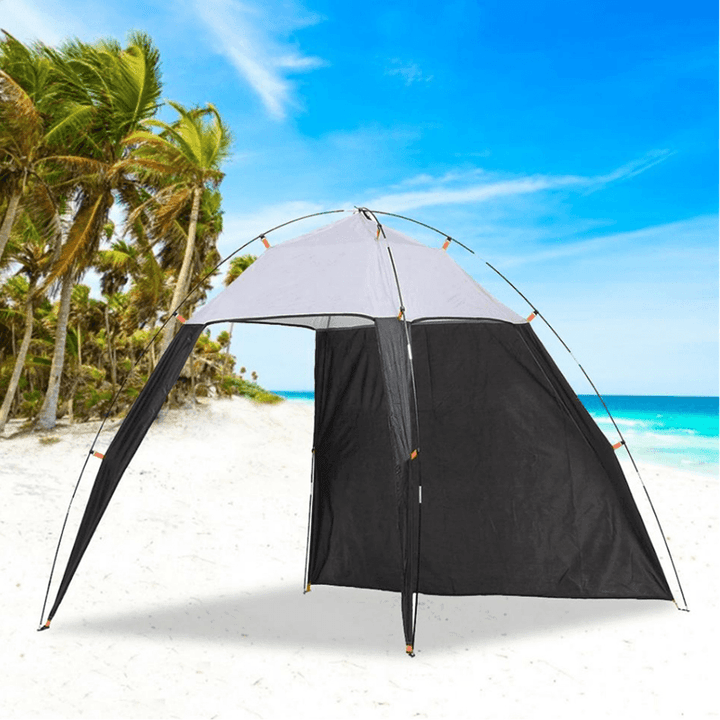 5-8 Person Canopy Portable Sun Shade Shelter Outdoor Fishing Camping Triangle Beach Tent - MRSLM