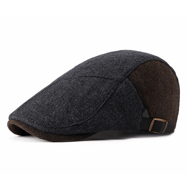 Fashion Warm Men Woolen Retro Cap - MRSLM