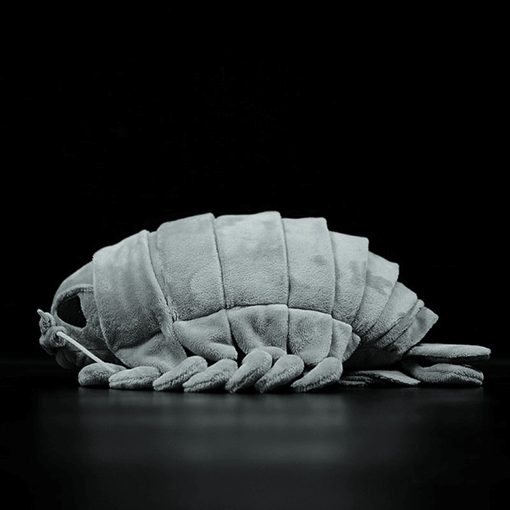 Sea Creature Giant Isopod Realistic Stuffed Animal Toy Soft Bathynomus Giganteus Crustaceans Plush Toy - MRSLM