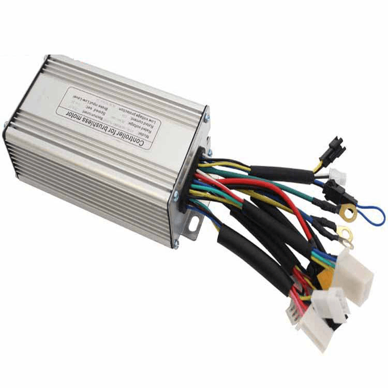 RISUNMOTOR 36V/48V 500W 9MOSFET 25A Brushless DC Motor Sine Wave Imitation Torque Controller for Electric Bike Electric Scooter E-Motorcycle - MRSLM