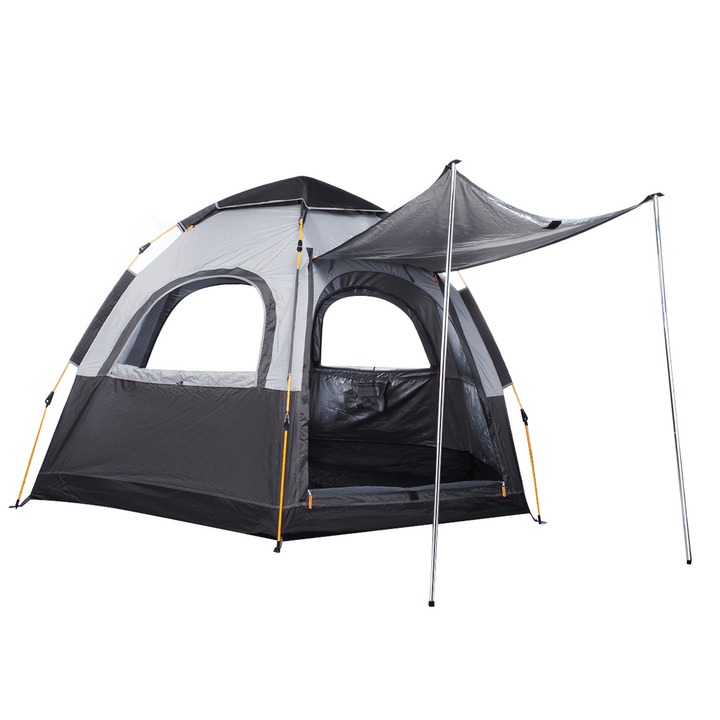 3-4 Persons Camping Tent Anti-Uv Sunshade Shelter Automatic up Tent Outdoor Camping Family Travel Tent - MRSLM