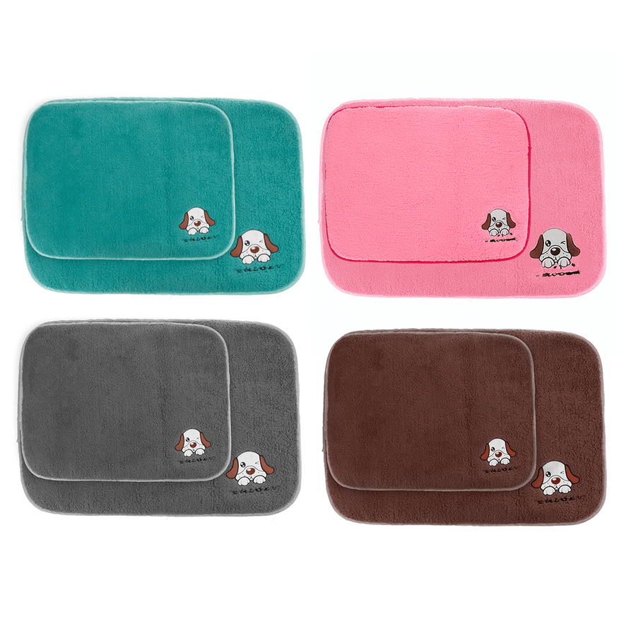 Puppy Dog Cat Pet Summer Sleeping Mat Cozy Bed Doggie Cooling Pad Cushion Pet Mat - MRSLM