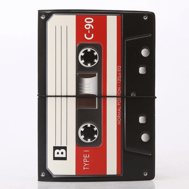 PVC Passport Holder 3D Tape Recorder Card Holder - MRSLM