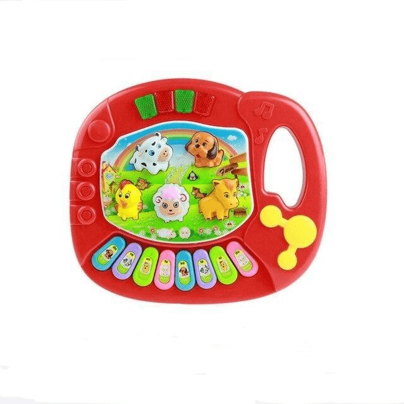 Toddler Musical Piano Toy Allow Toddler to Recognize Farm Animal and Sounds Age 3 - MRSLM