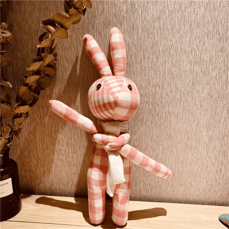 Cute Casual Tied Hand Rabbit Puppet Plush - MRSLM