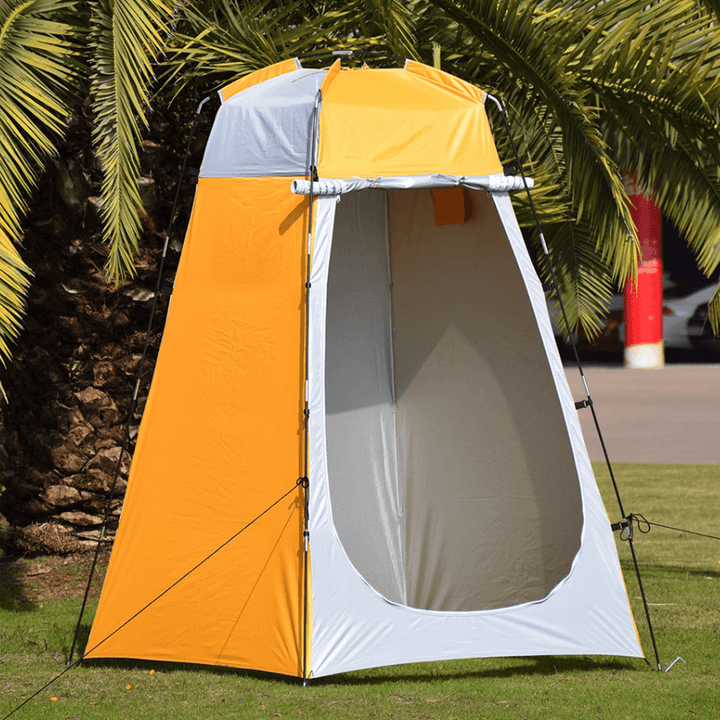 210T Polyester Shower Tent Anti-Uv Waterproof Dressing Room Rain Shelter Beach Privacy Tent C Amping Travel with Storage Bag - MRSLM