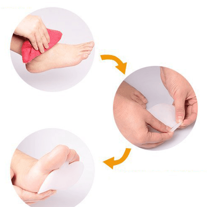 Women Thick Silicone High Heels Toe Pads - MRSLM