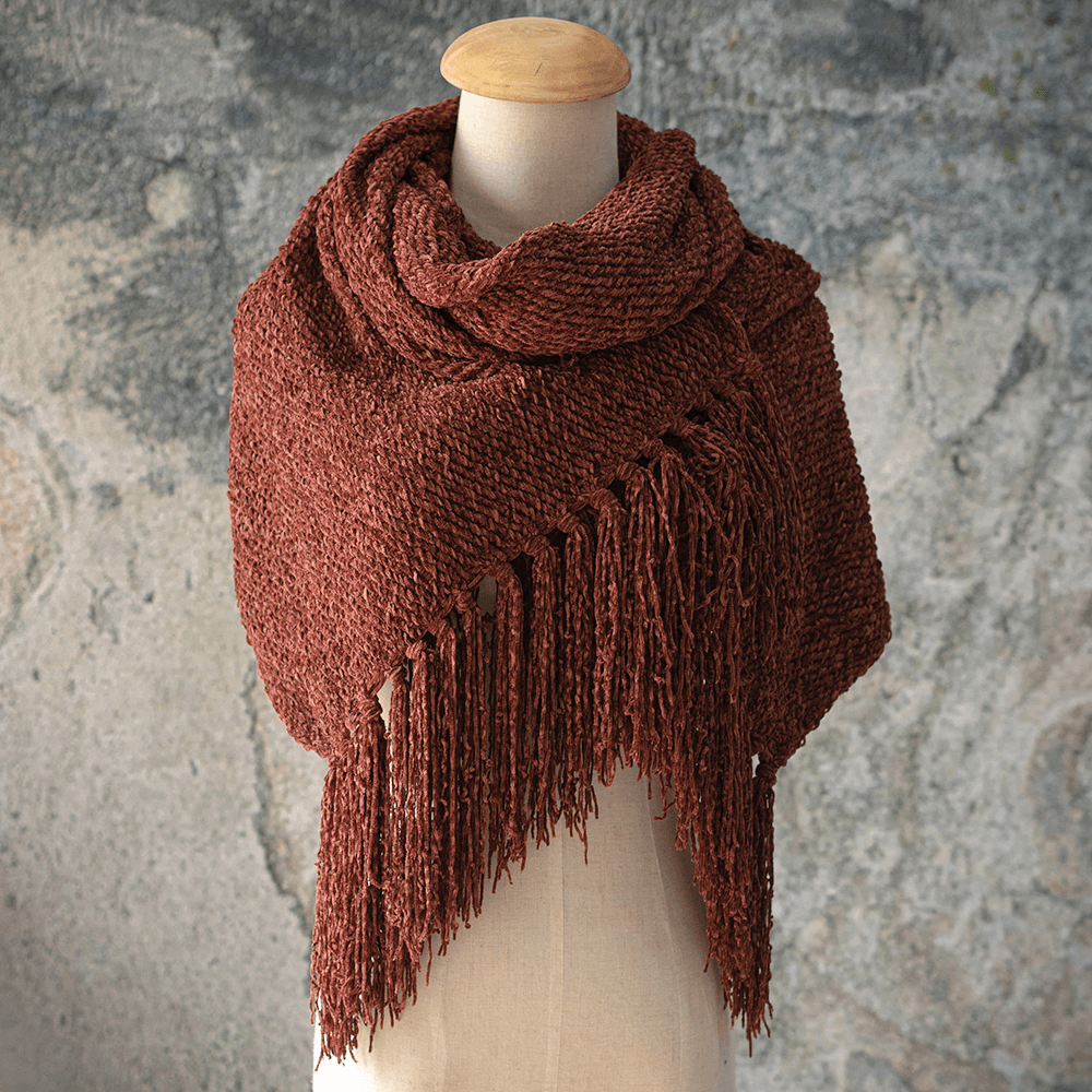 Women Scarf Chenille Soft and Comfortable Scarf Shawl - MRSLM