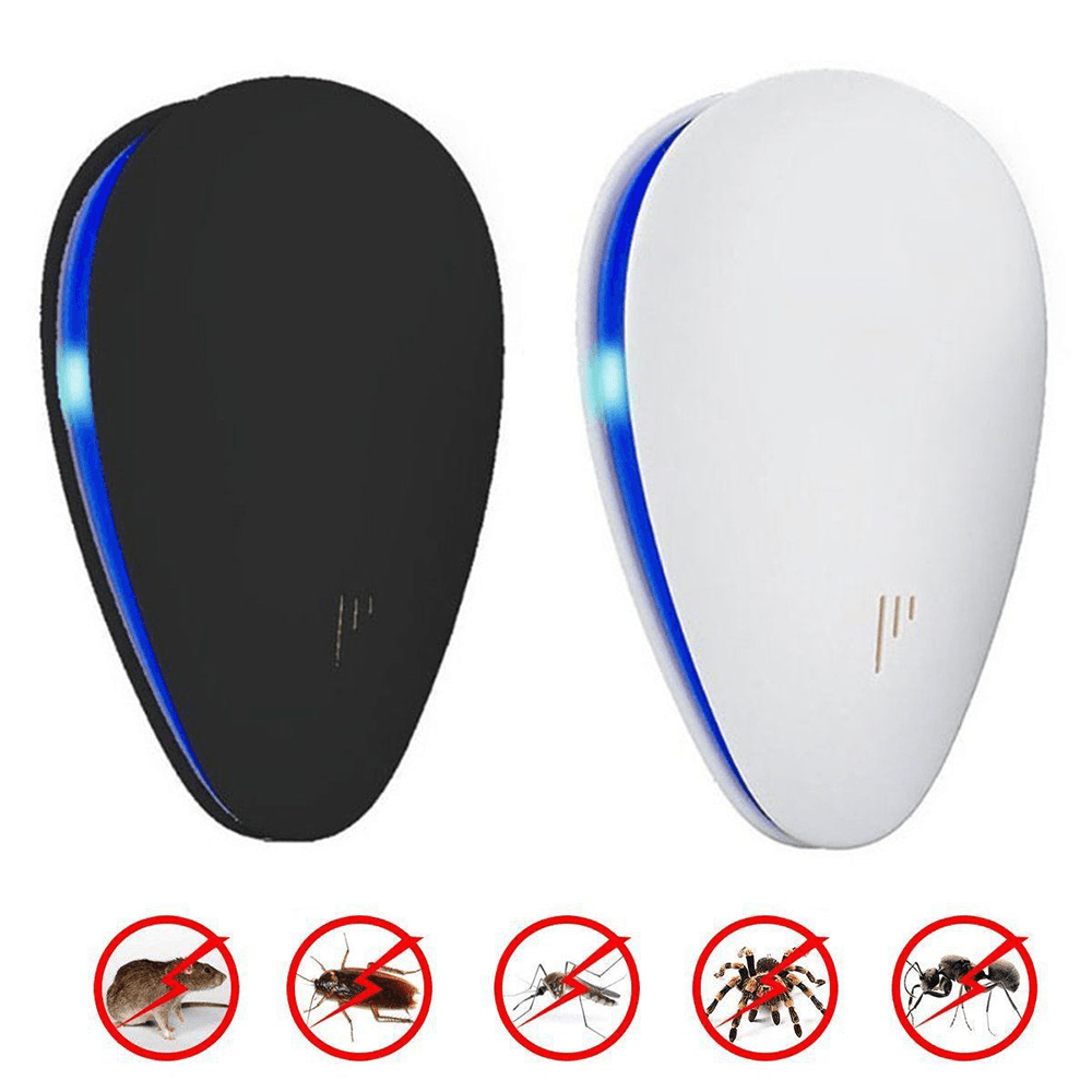 BR-04 2018 Enhanced Ultrasonic Plug-In LED anti Mosquito Pest Insect Killer Repeller - MRSLM