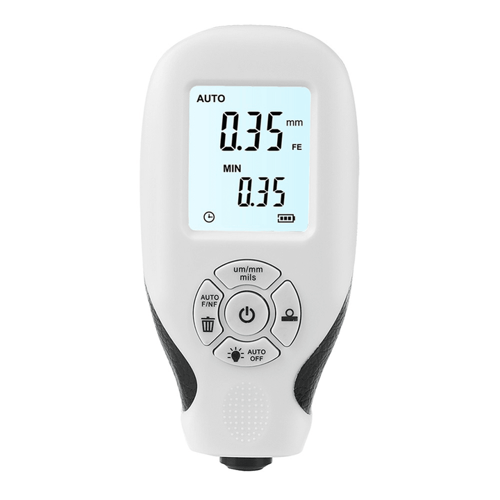 HW300 Digital Thickness Gauge Meter Ultrasonic Film Mini Car Coating Measuring Tools with Backlight LCD Display - MRSLM