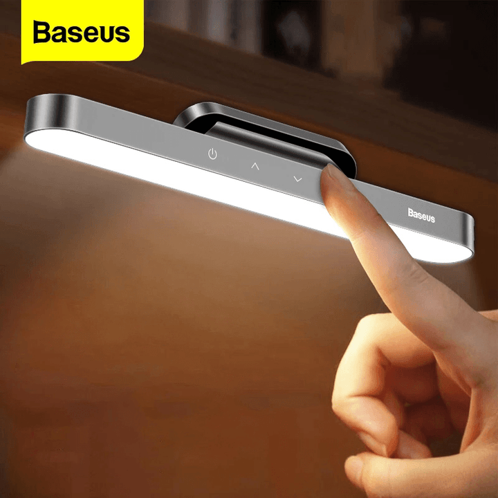 Baseus LED Table Lamp Magnetic Desk Lamp Hanging Wireless Touch Night Light for Study Reading Lamp - MRSLM