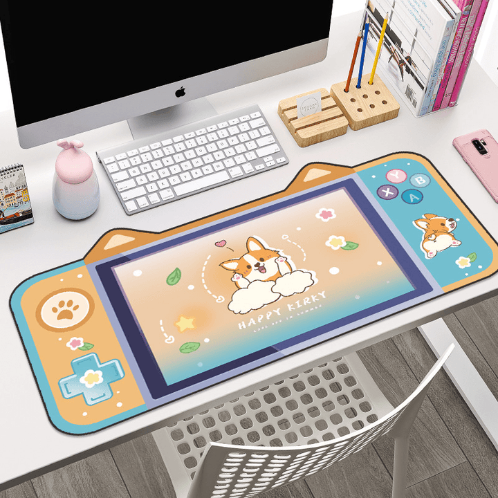 Cute Cat Ears Office Desktop Cartoon Mouse Pad - MRSLM