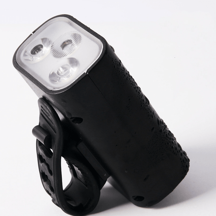 BIKIGHT 500LM Bicycle Headlight Lighting USB Rechargeable Waterproof Outdoor Mountain Bike Riding Night Riding Lights - MRSLM