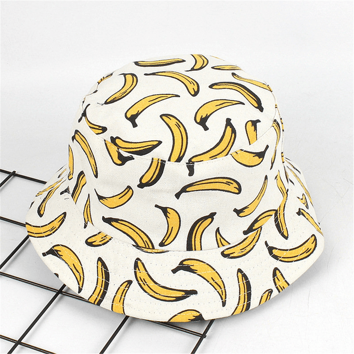 Women Summer Causal Fruit Printed Fisherman Hats - MRSLM