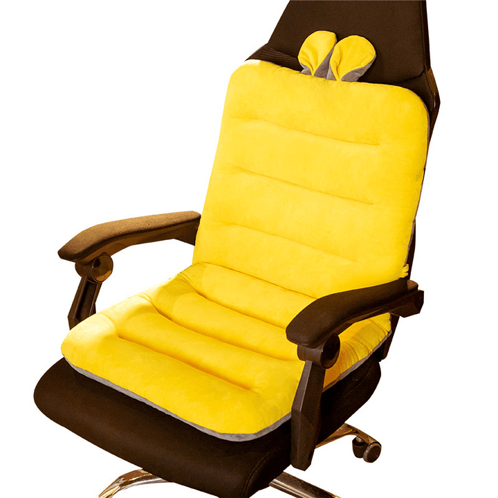 New Chair Cushion Office Computer Chair Cushion Seat Cushion One-Piece Student Seat Cushion Soft and Comfortable Recliner Cushion Double-Sided Available - MRSLM