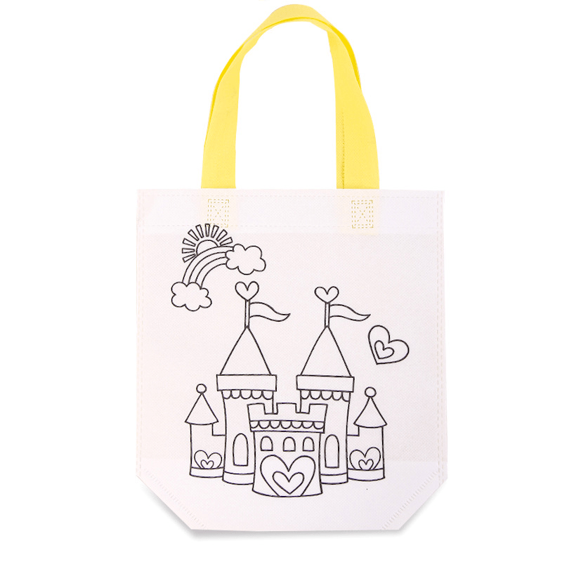 Sac De Graffiti Ecologique, Jouet De Dessin Educatif Pour Enfants, Bricolage, Materiaux De Peinture a La Main GYH De La Maternelle, 23 - MRSLM