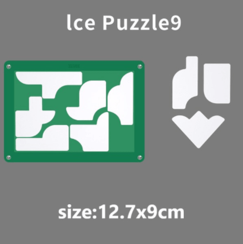 Children'S Acrylic Crystal Board Educational Jigsaw Puzzle - MRSLM