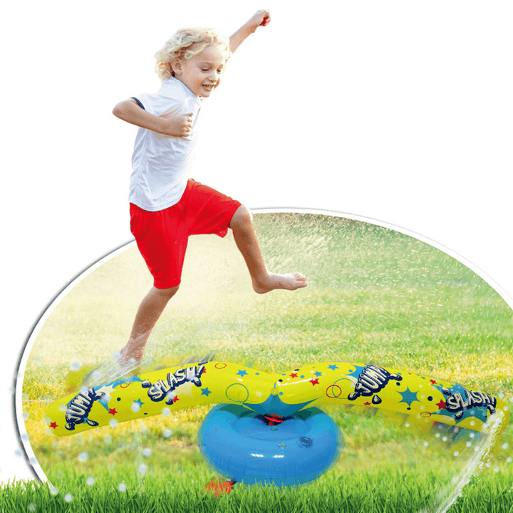 Kids Inflatable Water Spray Rotating Water Sprinkler Adult Children'S Summer Toy Water Sport - MRSLM