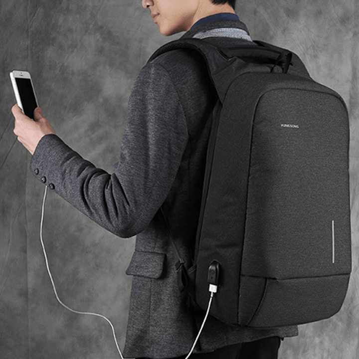 13/15 Inch Laptop Backpack Waterproof anti Theft Backpack with External USB Port - MRSLM