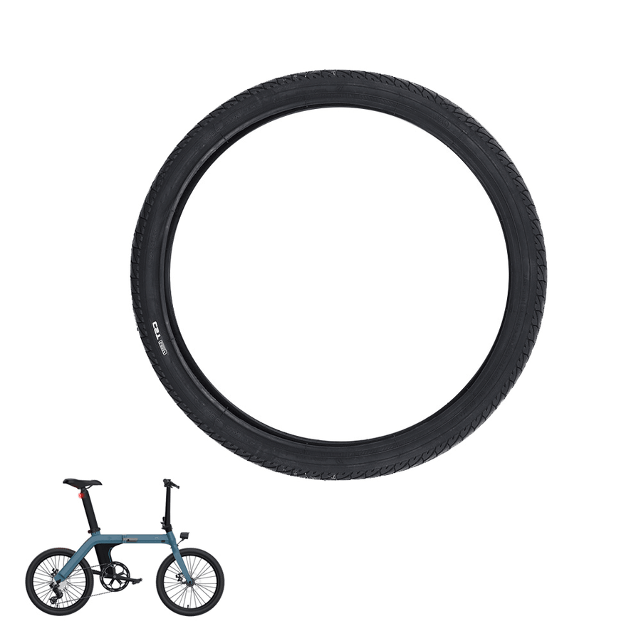 1Pcs 20Inch Bike Tire Inner/Outer Tyres Rubber Tube Bicycle Cycling Tire for FIIDO D11 - MRSLM
