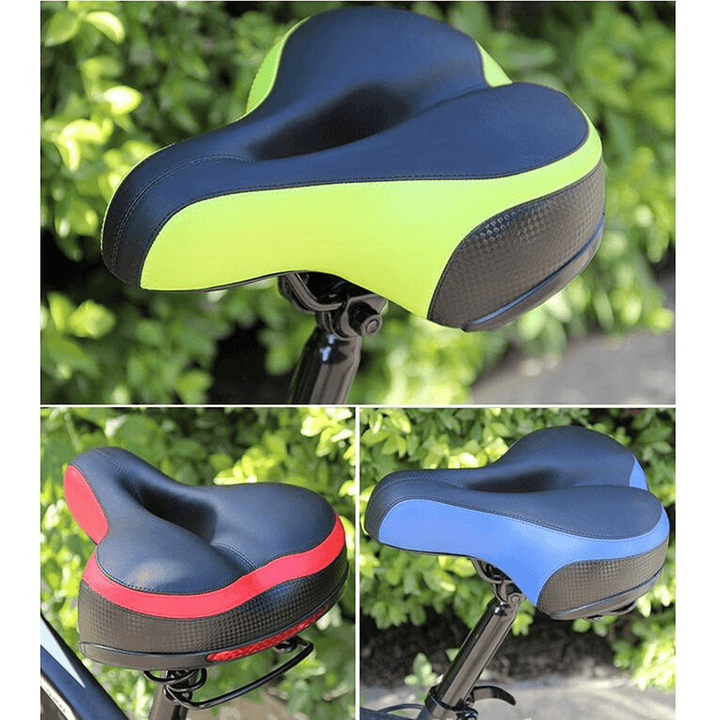 BIKIGHT Wide Big Road Mountain MTB Saddle Bike Bicycle Cycling Seat Soft Cushion - MRSLM