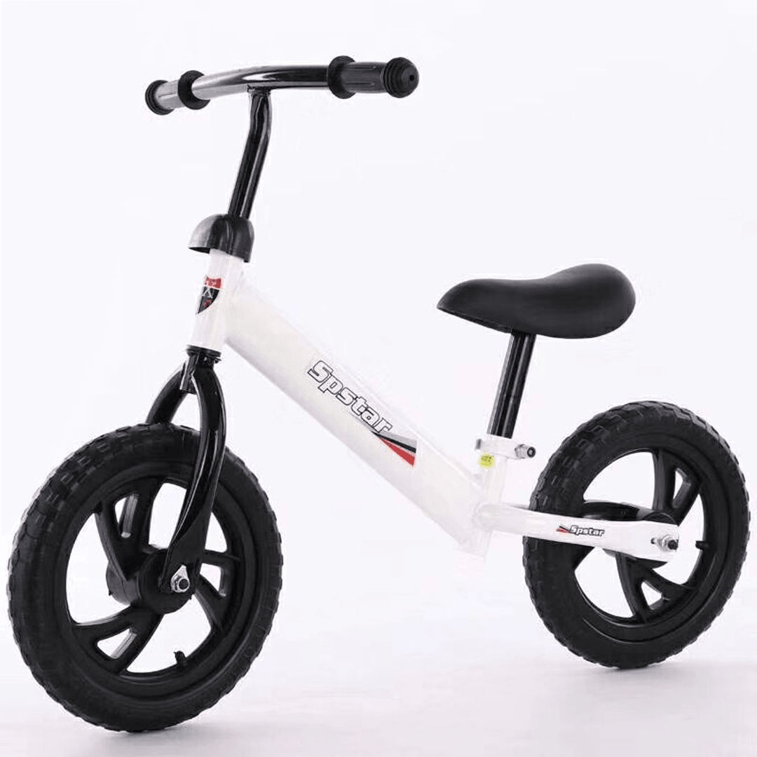 2 Wheels No Pedal Toddler Balance Bike Kids Training Walker Bmx Bike Adjustable Height 89-129Cm for 2-6 Years Old Boys&Girls - MRSLM