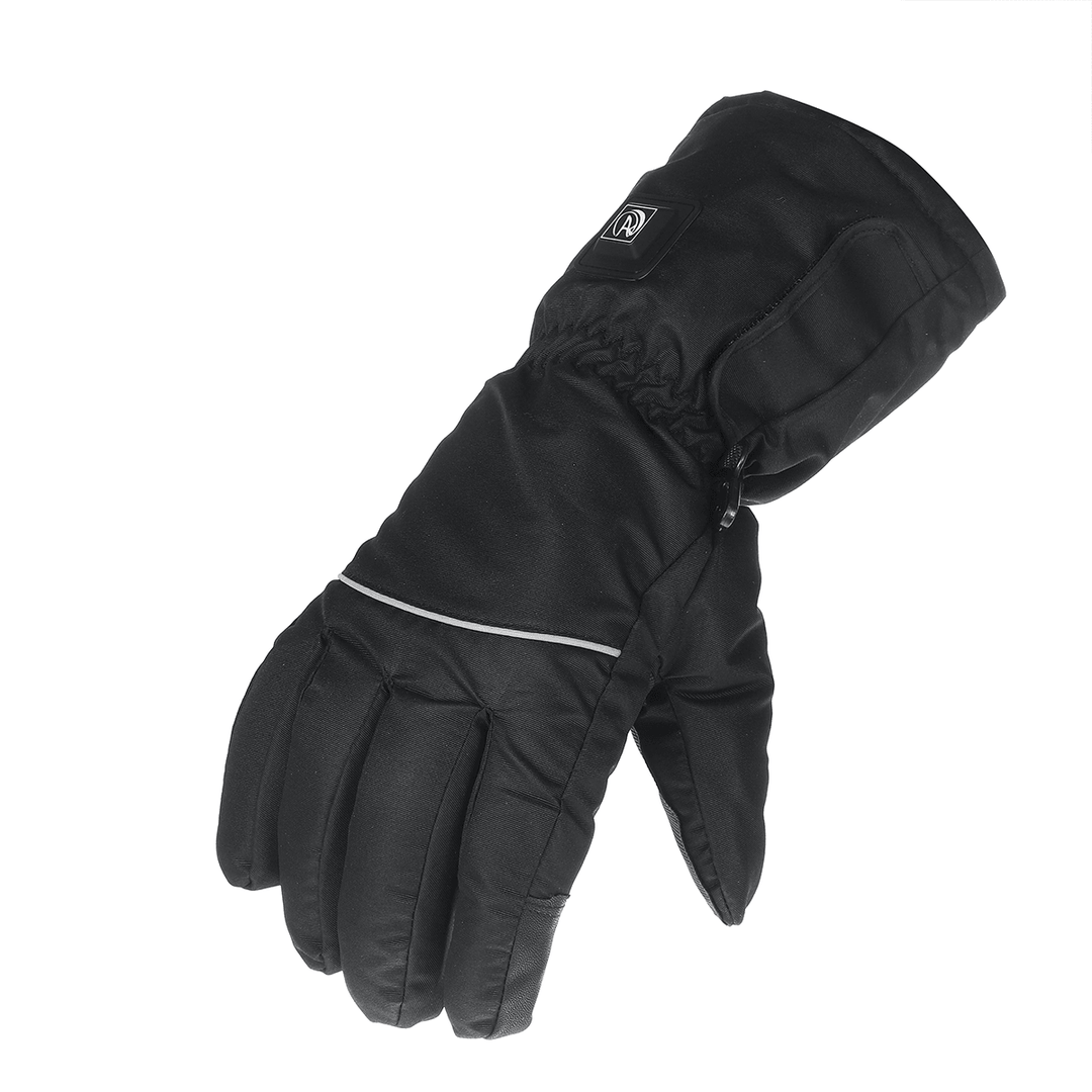 Electric Windproof Touch Screen Running Gloves 3 Models Adjustable Men Women Winter Fleece Thermal Warm Sport Gloves Anti-Slip Cycling Outdoor Gloves - MRSLM