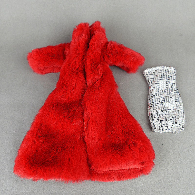 Super Fur Coat and Skirt Two Piece Suit - MRSLM