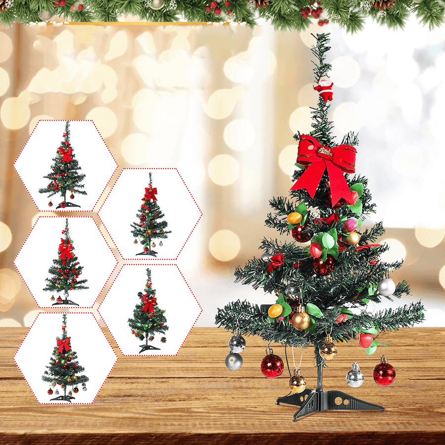 2020 Christmas Decoration Christmas Bow Tree Christmas Boll Decoration Xmas Gift Home Festival DIY Hanging Ornaments - MRSLM