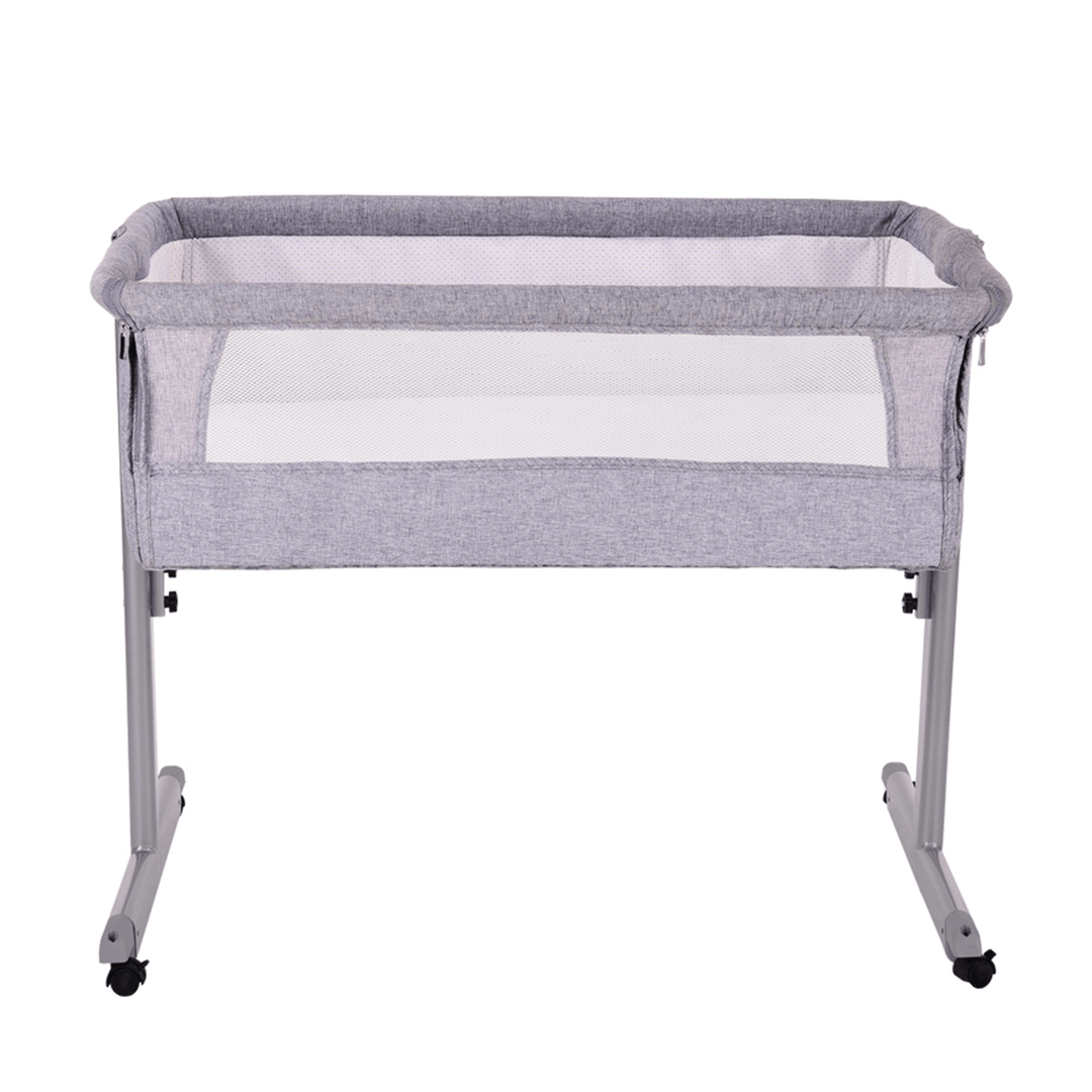 Multifunction Baby Bedside Crib Portable Folding Travel Cot Bed Mattress Mosquitonet Set - MRSLM