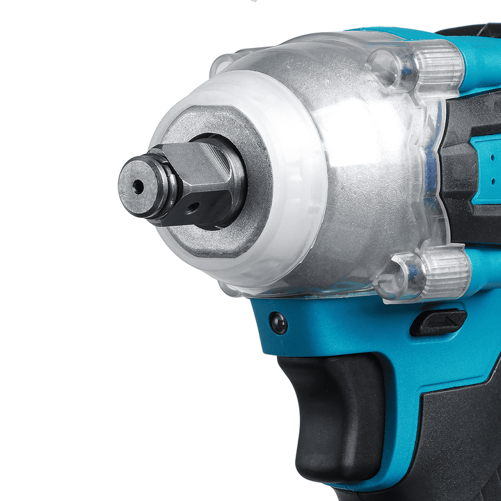 Cordless Brushless Impact Wrench 520N.M Torque 1/2'' Socket Electric Wrench Tool for Makita 18V Battery - MRSLM