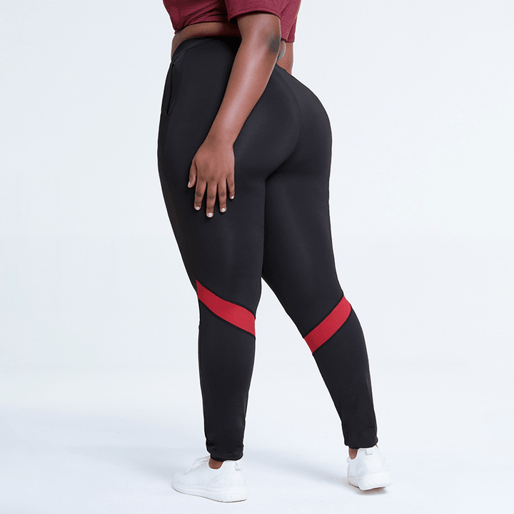 Hip-Lifting High-Waisted Abdomen Stretch Tights - MRSLM