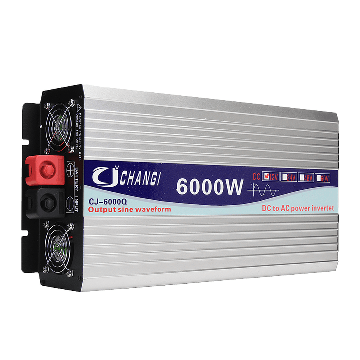 60HZ Inverter Intelligent Solar Pure Sine Wave Inverter DC 12V/24V to AC 110V 3000W/4000W/5000W/6000W Power Converter - MRSLM