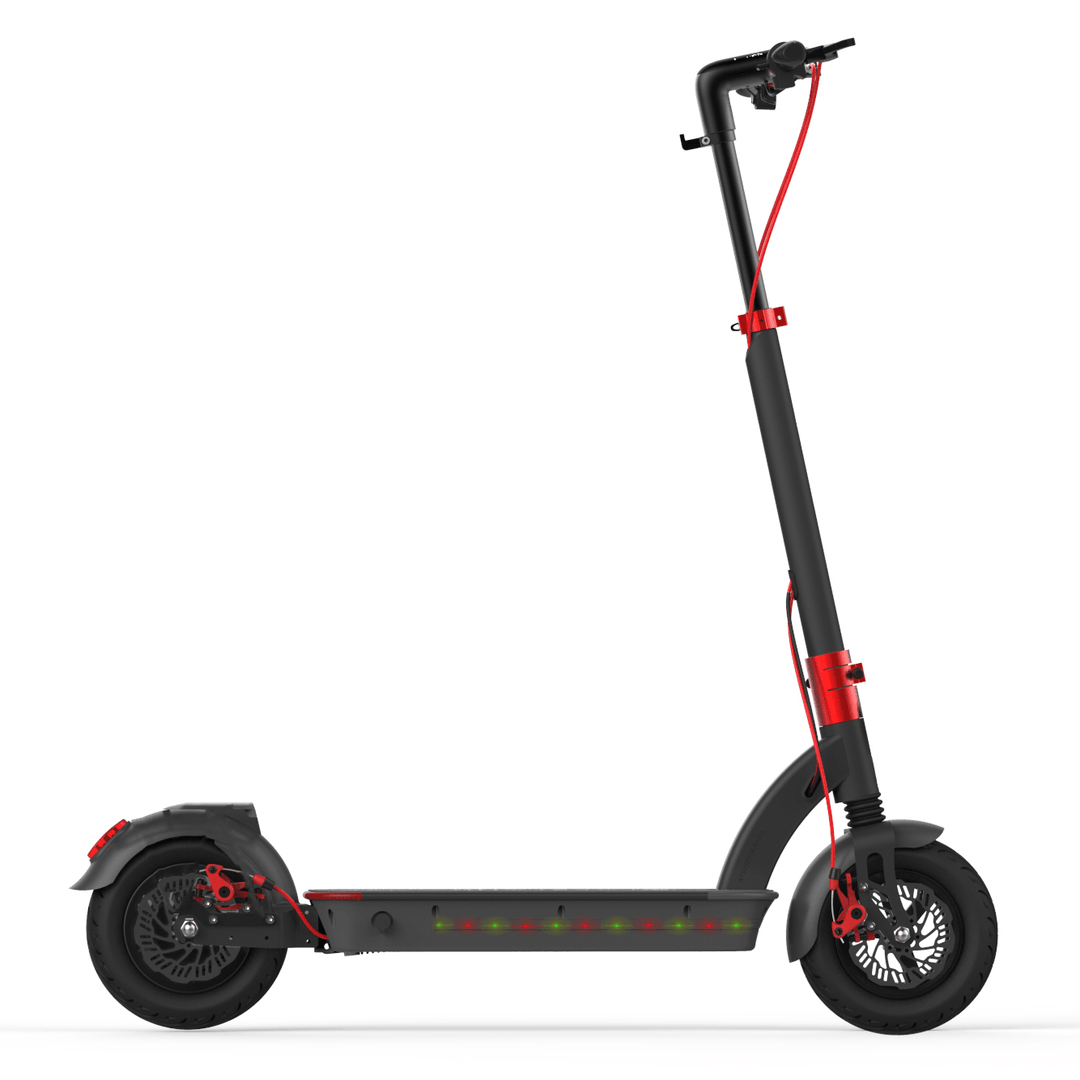 Aerlang H6 V2 500W 48V 17.5A Folding Electric Scooter 10Inch 40Km/H Top Speed 50-60Km Mileage Range Max. Load 120Kg Two Wheels Electric Scooter - MRSLM