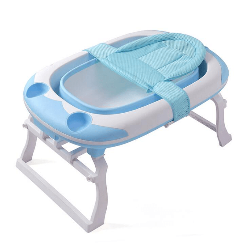 Baby Folding Tub Large Can Sit Thick Bath Tub - MRSLM