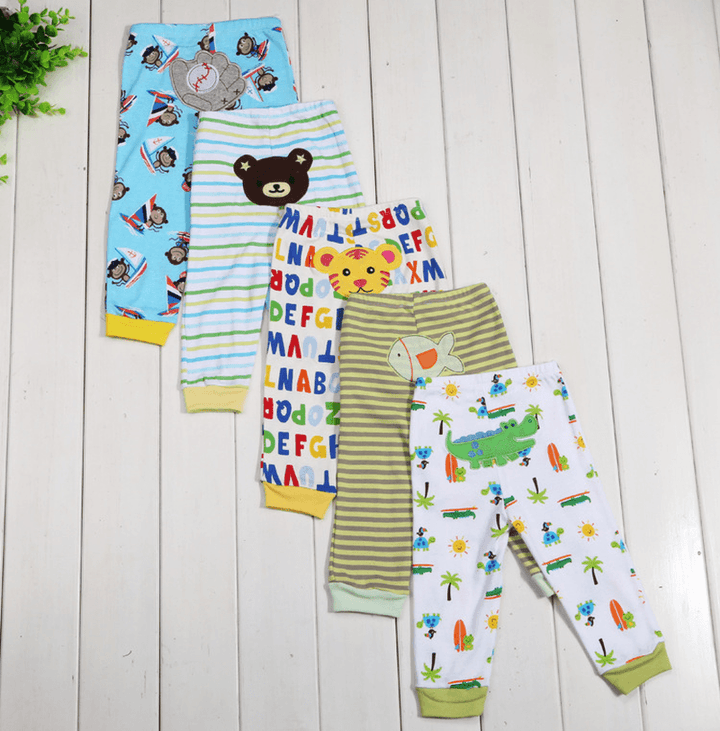 Cute and Simple Summer Children'S Pants Five Packs - MRSLM