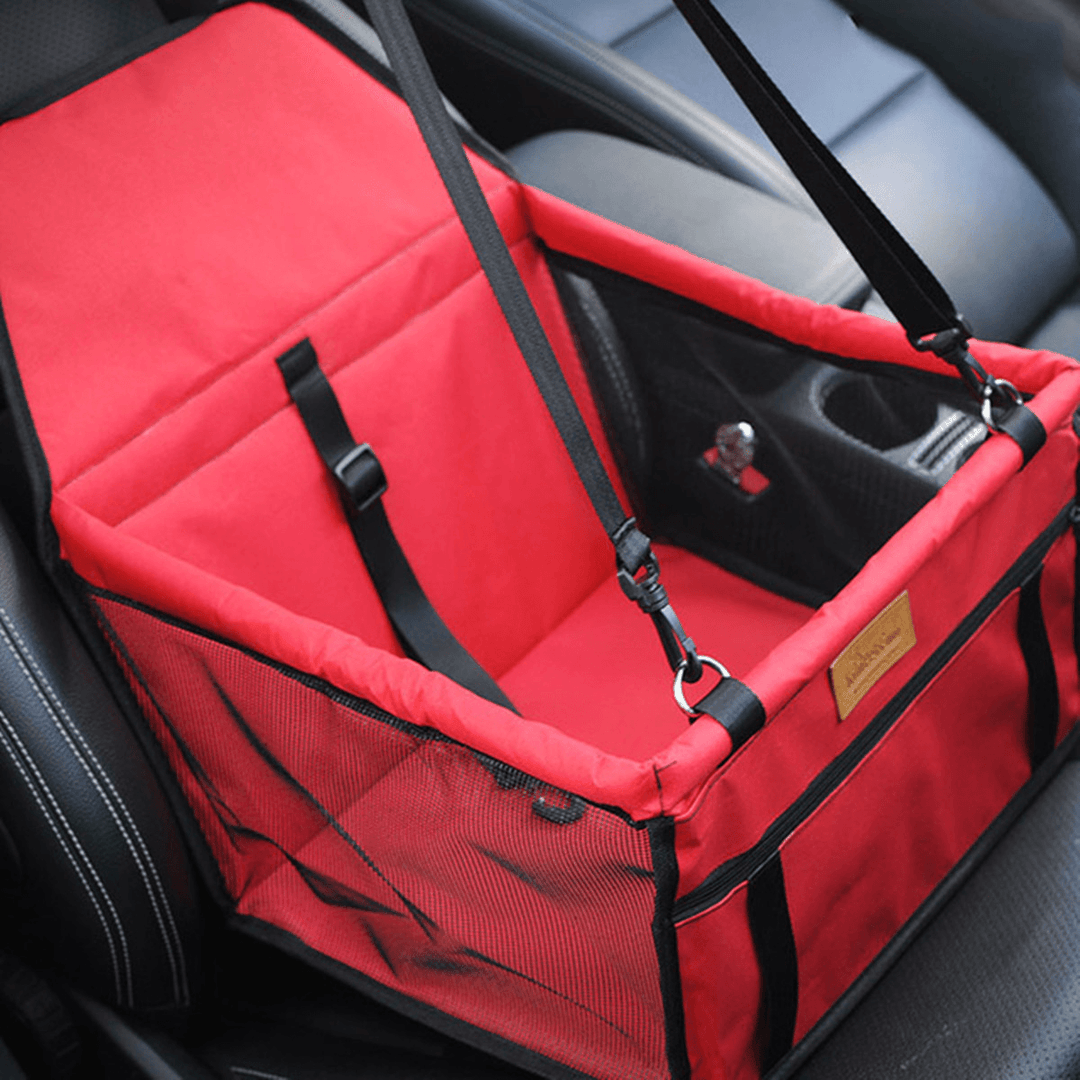 Foldable Pet Dog Car Seat Cover Safe Basket Protector Puppy Travel Pet Carrier Bag - MRSLM