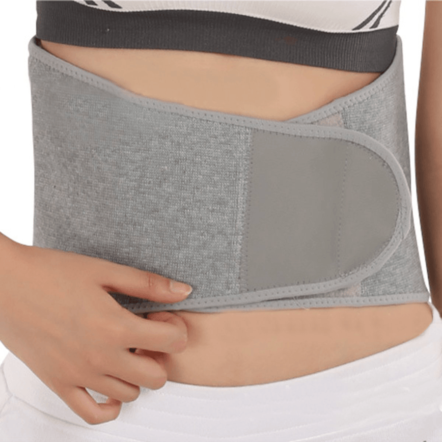 Lumbar Support Warming Belt Back Pain Thermal Brace Waist Belt - MRSLM