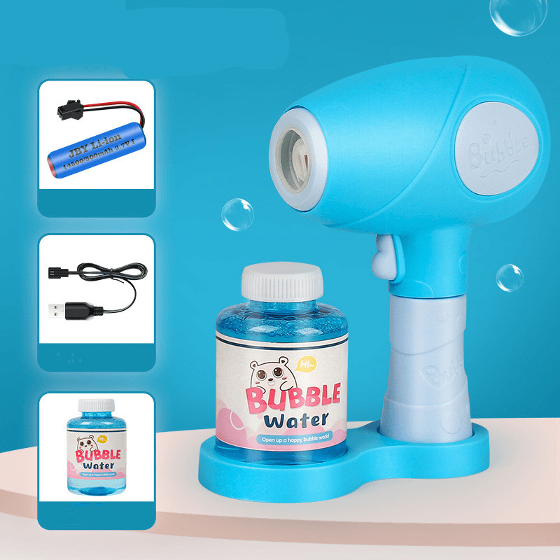 Children'S Toys 75Ml Automatic Bubble Machine Blower Party Summer Outdoor Toy - MRSLM