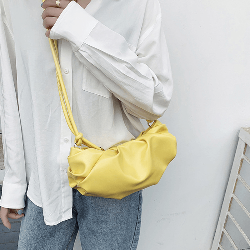 Women Fashion Solid Casual Shoulder Bag Crossbody Bag - MRSLM