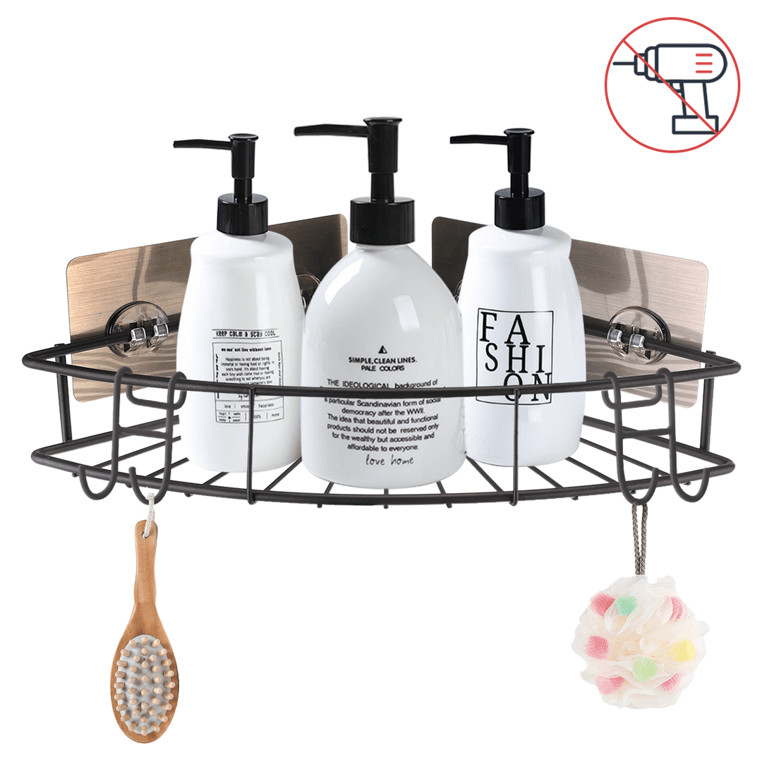 Stainless Steel Bathroom Kitchen Shower Shelf Storage Rack - MRSLM