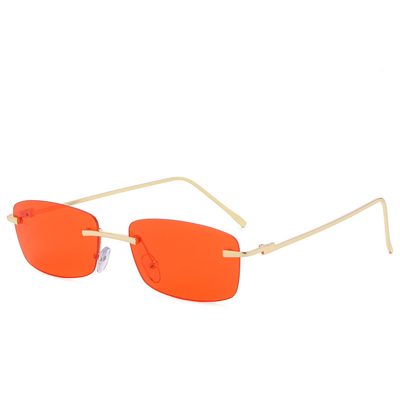 Fashion Rimless Cut-Edge Sunglasses Ocean Lens Sunglasses - MRSLM