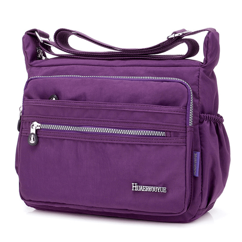 Nylon Waterproof Light Weight Crossbody Bag Shoulder Bag - MRSLM