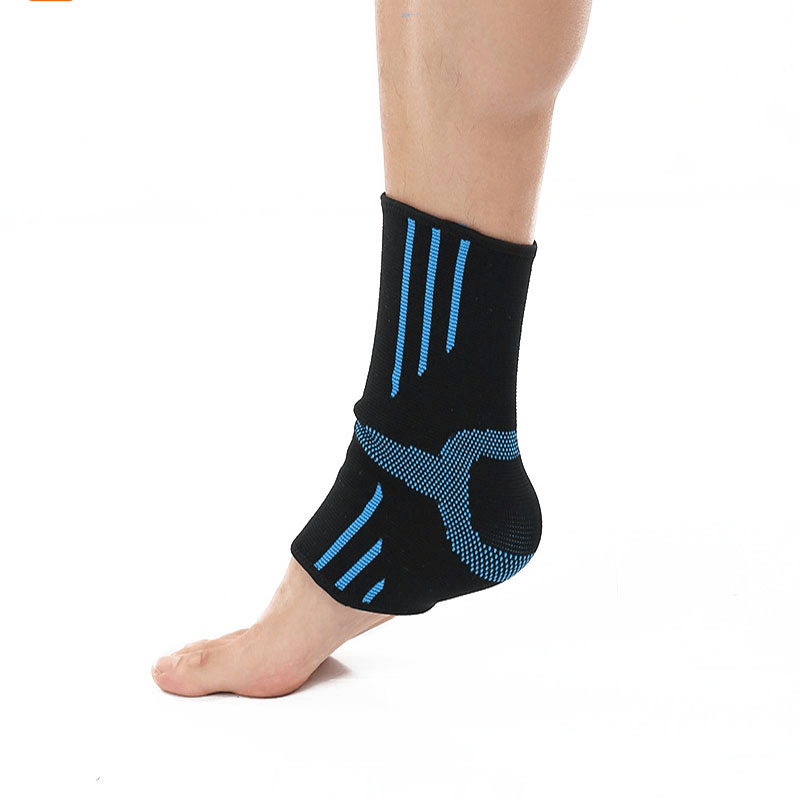 BOER 1 Pair Nylon Ankle Support Breathable Sweat Absorption Outdoor Basketball Football Fitness Ankle Brace - MRSLM