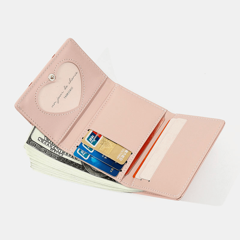 Women 7 Card Slots Trifold Fruit Printed Wallet - MRSLM