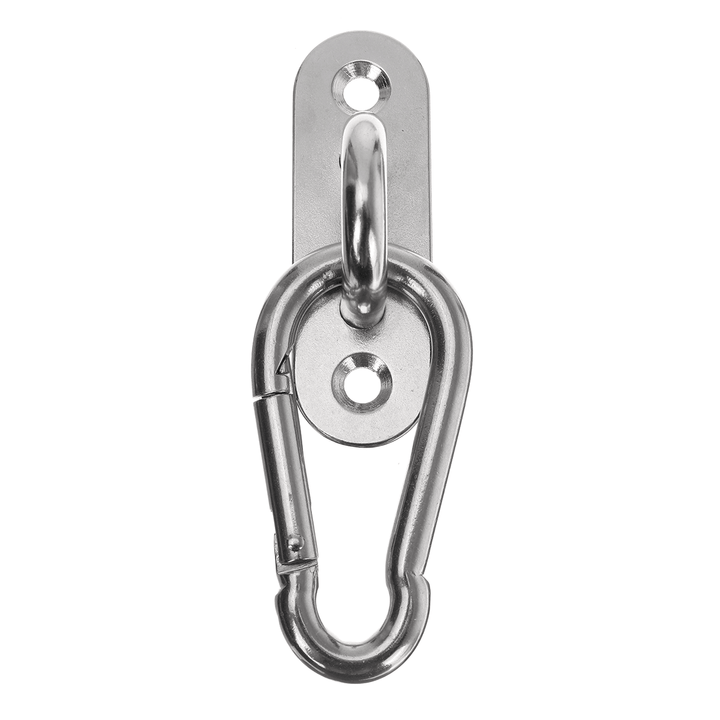 Swing Swivel Hook for Hammock Wall Fixing Plate Hardware Stainless Steel Kit - MRSLM