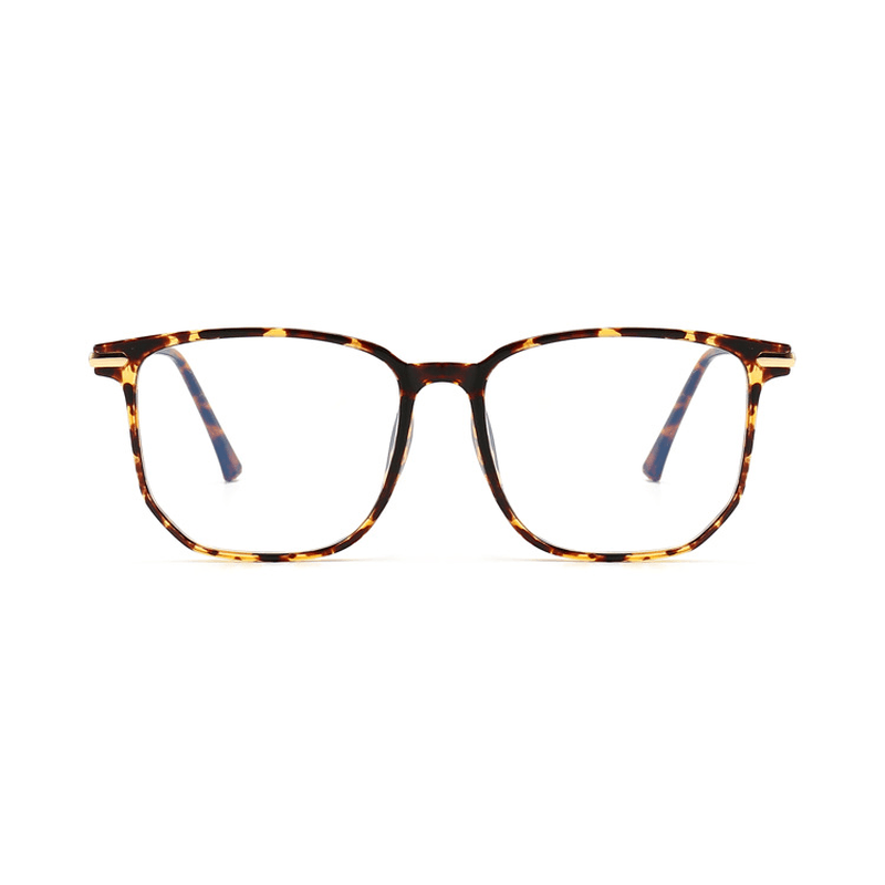 Fashion Big Frame Transparent Retro Full Frame Glasses - MRSLM