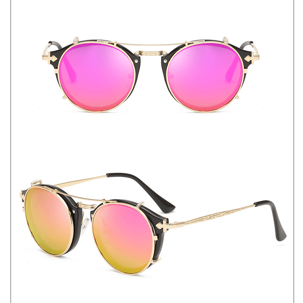 New Non Precision Flat Coat Metal Sunglasses - MRSLM