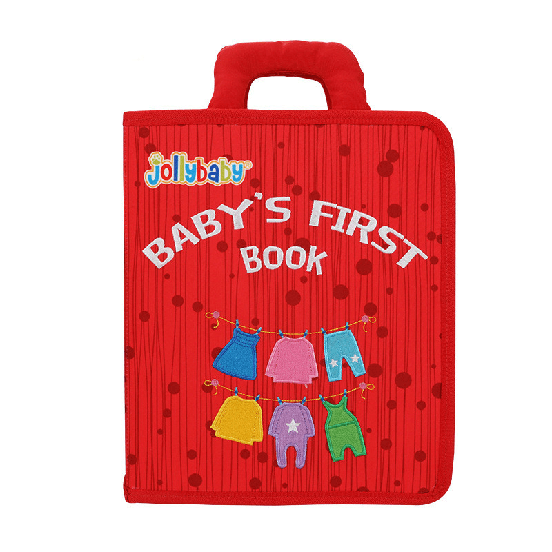 Children'S Early Education Toys Baby Cloth Book Digital Book - MRSLM