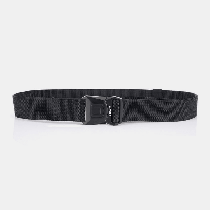 Men Nylon Quick Release Insert-Buckle 125Cm Breathable Quick-Drying Outdoor Safety Belt Training Tactics Belt - MRSLM